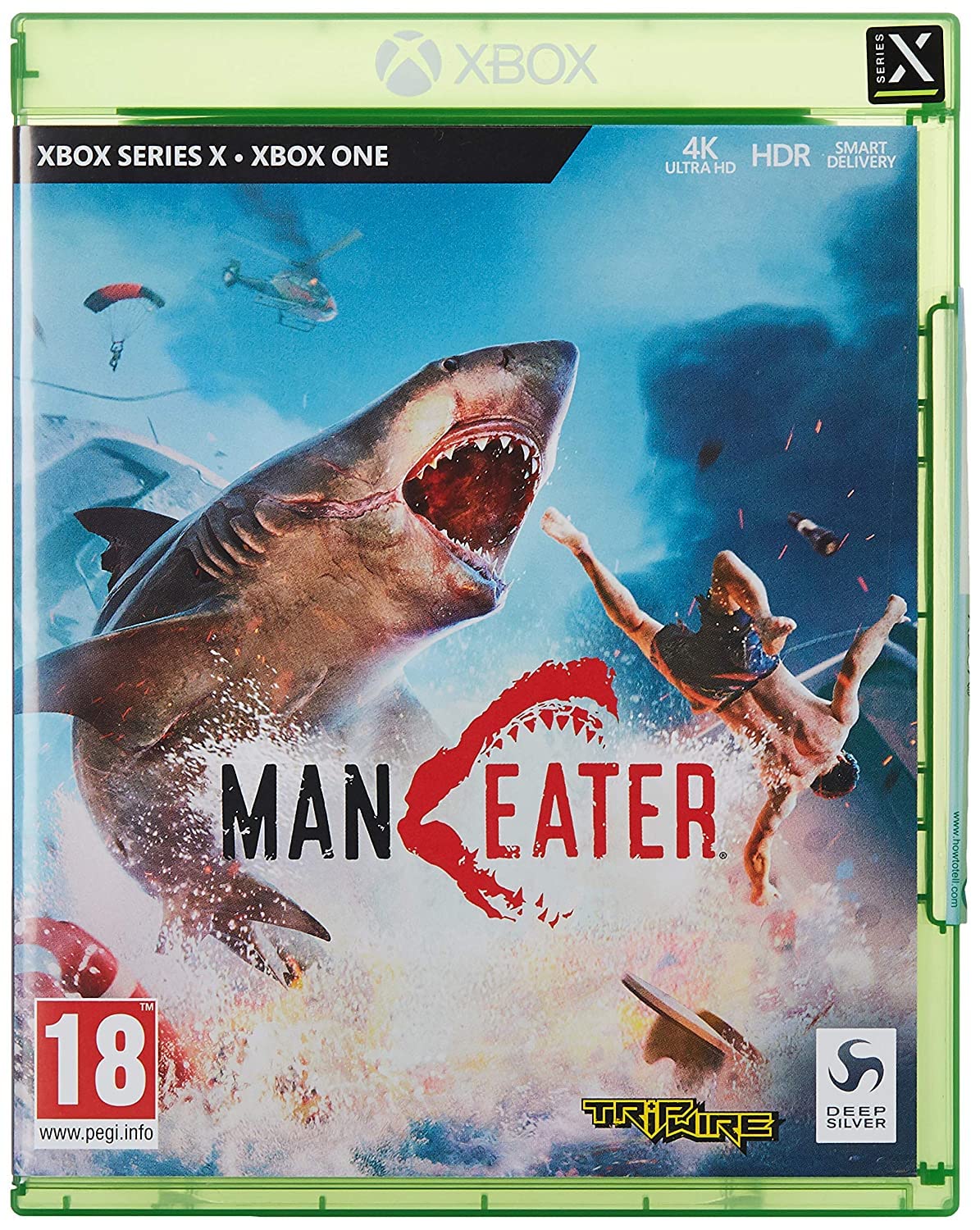 Maneater for Xbox Series X | Action RPG Shark Game | Open-World Underwater Adventure | Perfect for Shark Lovers & Action Game Fans