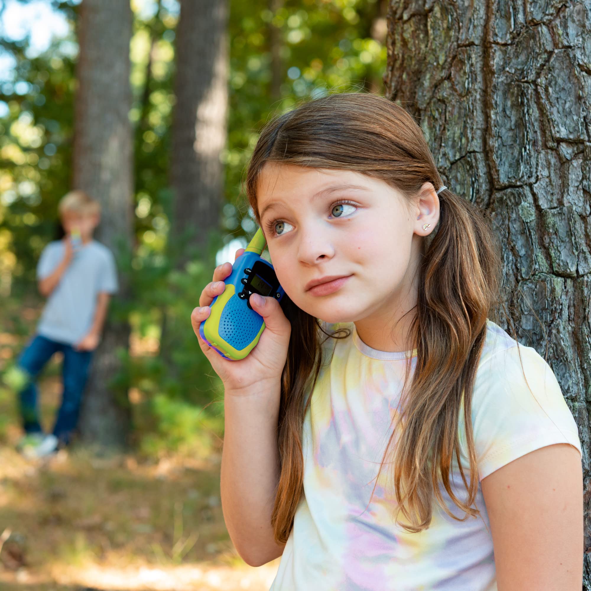 Kids Walkie Talkies - 22 Channels, 3 Mile Range, 2 Pack | Best Toy for Boys & Girls | Outdoor Play, Camping, Hiking & Backyard Adventures