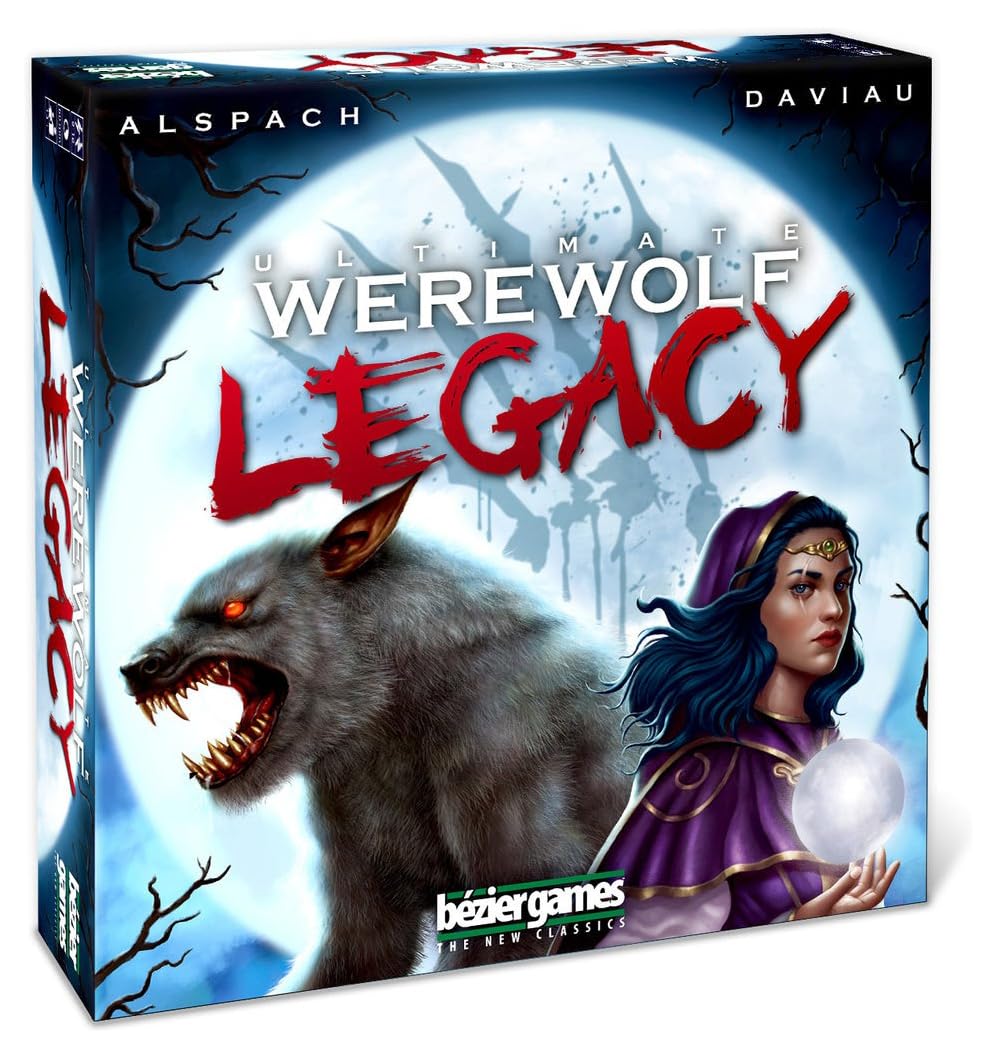 Ultimate Werewolf Legacy Board Game - Social Deduction Party Game for Adults & Teens - Perfect for Game Nights, Halloween Parties & Team Building