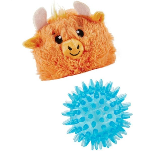 Outward Hound Reversi Balls Interactive Dog Toy - Fun Chew & Fetch Play for Small & Medium Dogs - Perfect for Indoor & Outdoor Use