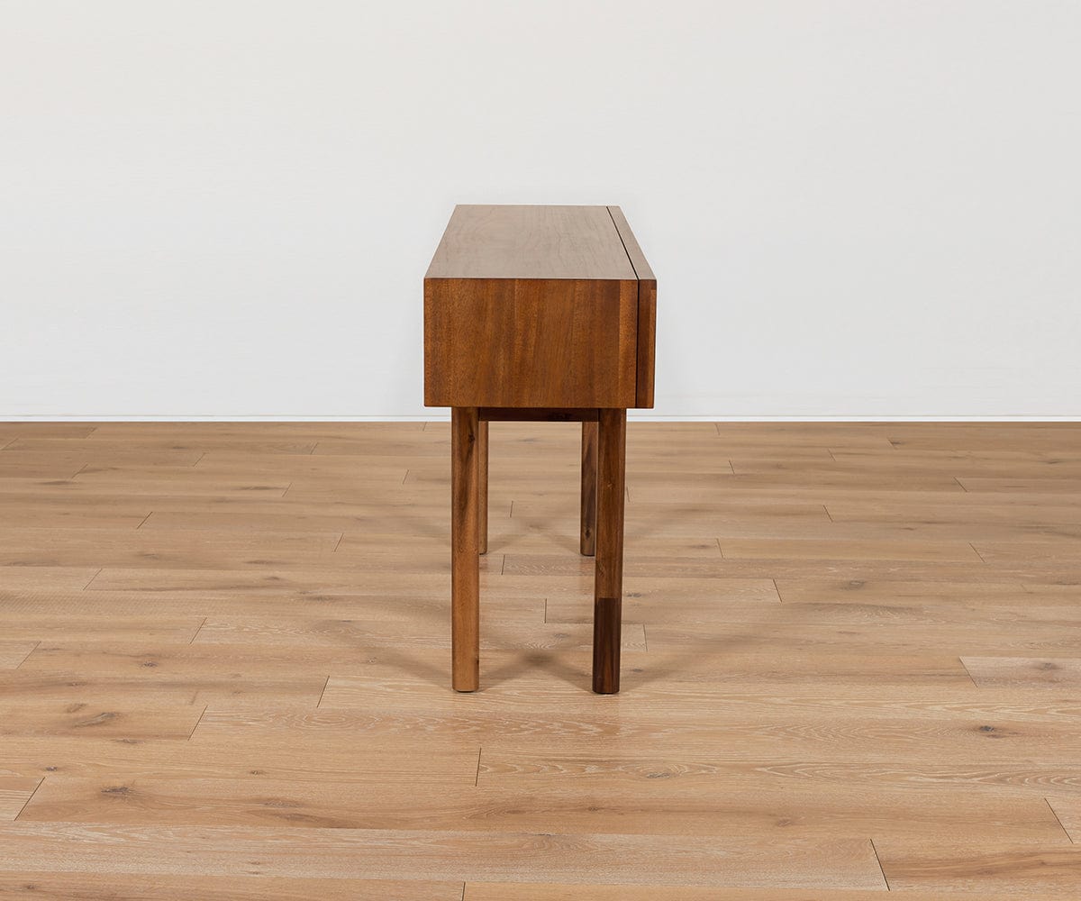 Modern Leevi Console Table - Entryway Sofa Table with Storage Shelf - Perfect for Hallway, Living Room & Bedroom Decor