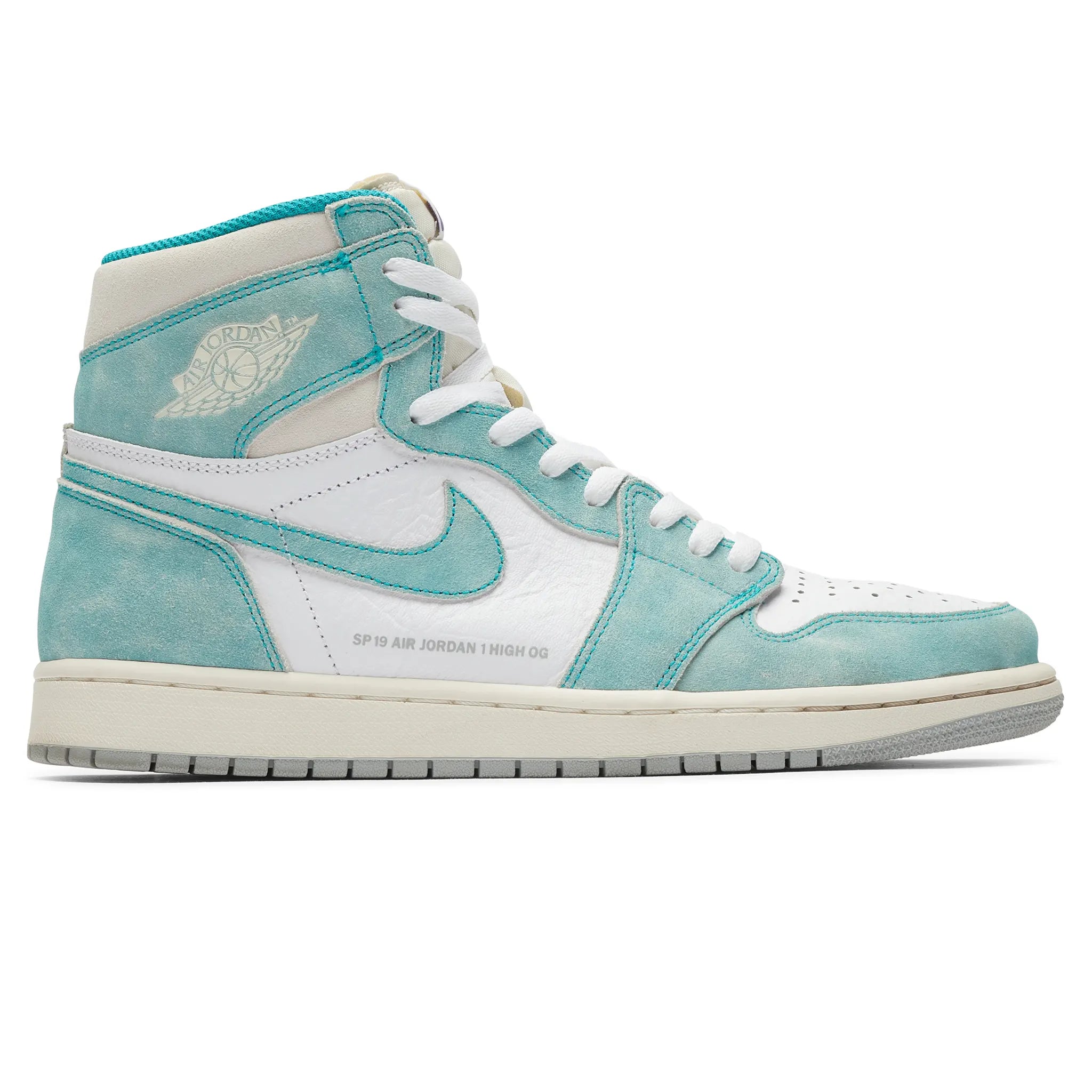 Authentic Pre-Owned Air Jordan 1 Retro High OG Turbo Green Sneakers - Vintage Basketball Shoes for Collectors & Streetwear Fashion