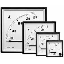 BQ0207 96x96mm Analog Panel Ammeter 0-50A 0-60A Input - Perfect for Electrical Panels, Industrial Control Systems & DIY Projects