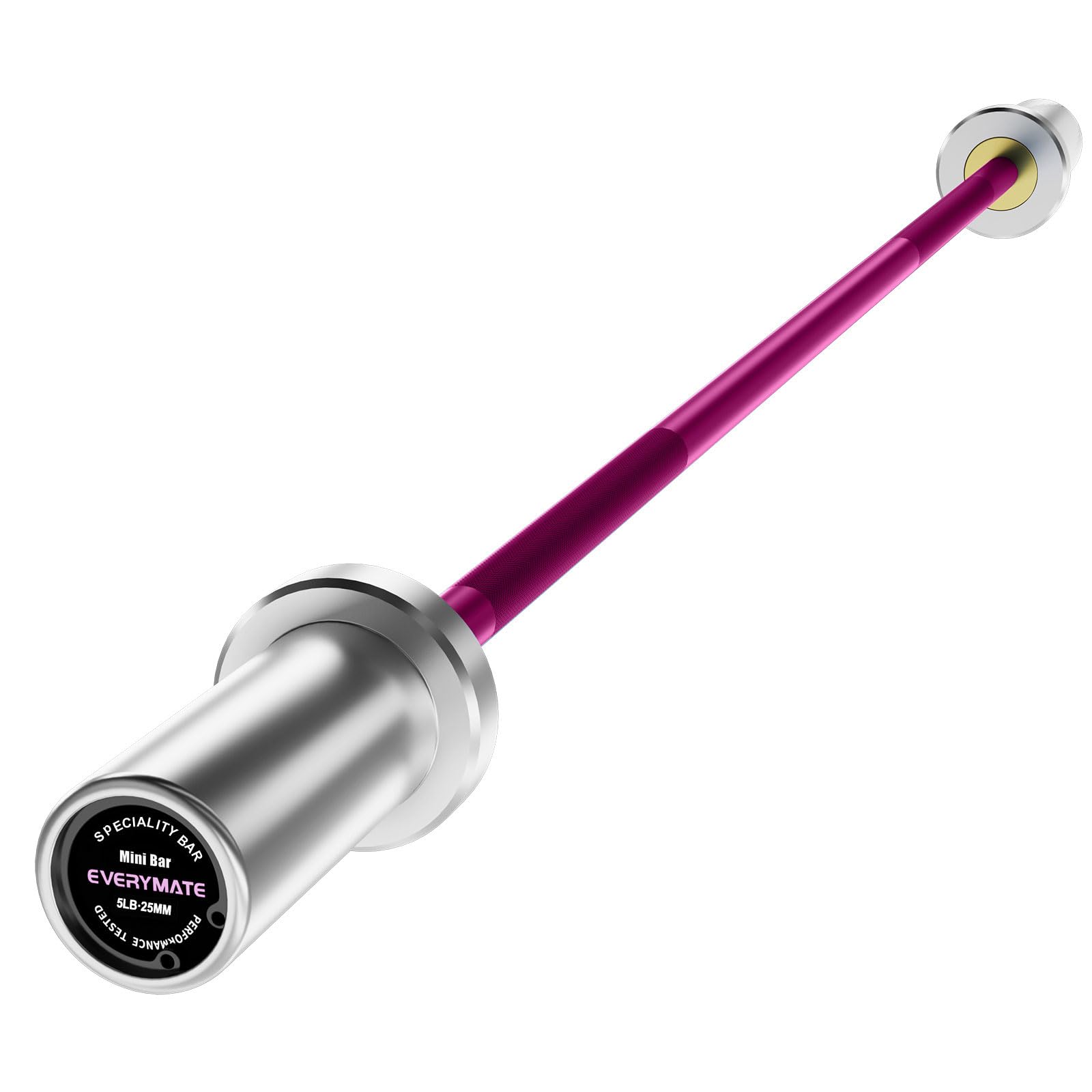 5LB Mini Barbell Bar for Women & Kids - Lightweight Strength Training Bar with Resistance Bands for Home Workouts, Full Body Exercise, and Beginner Fitness Routines - Perfect for Home Gym, Yoga, and Pilates Training