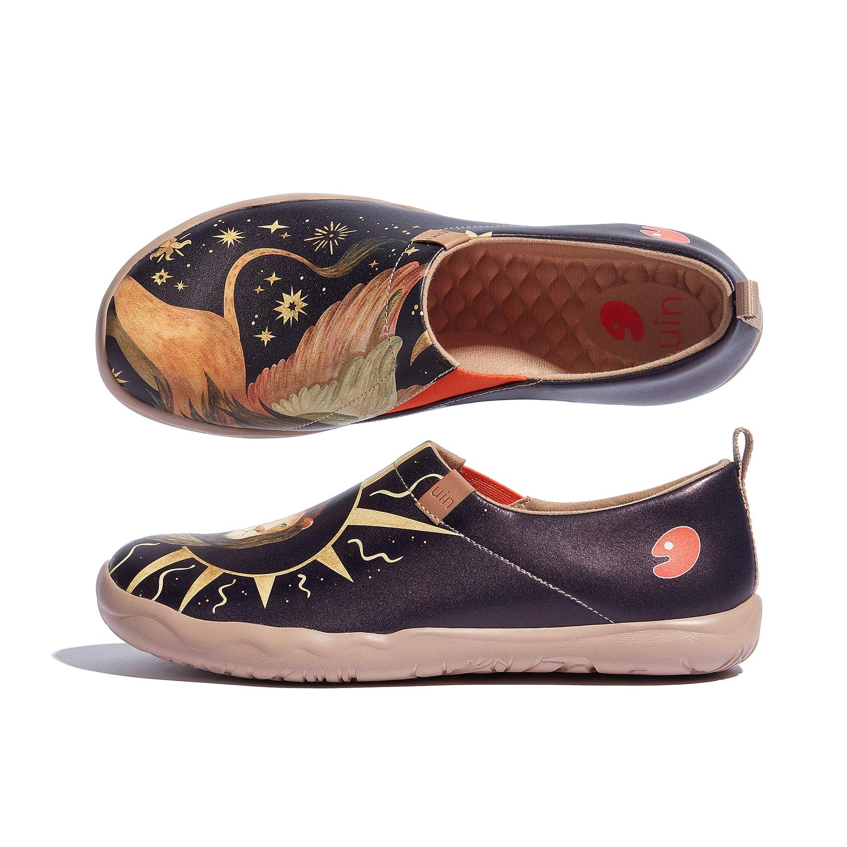 UIN Men's Slip-On Walking Shoes - Lightweight Travel Loafers with Microfiber Comfort for Casual Wear | Perfect for Travel, Work & Everyday Fashion Sneakers