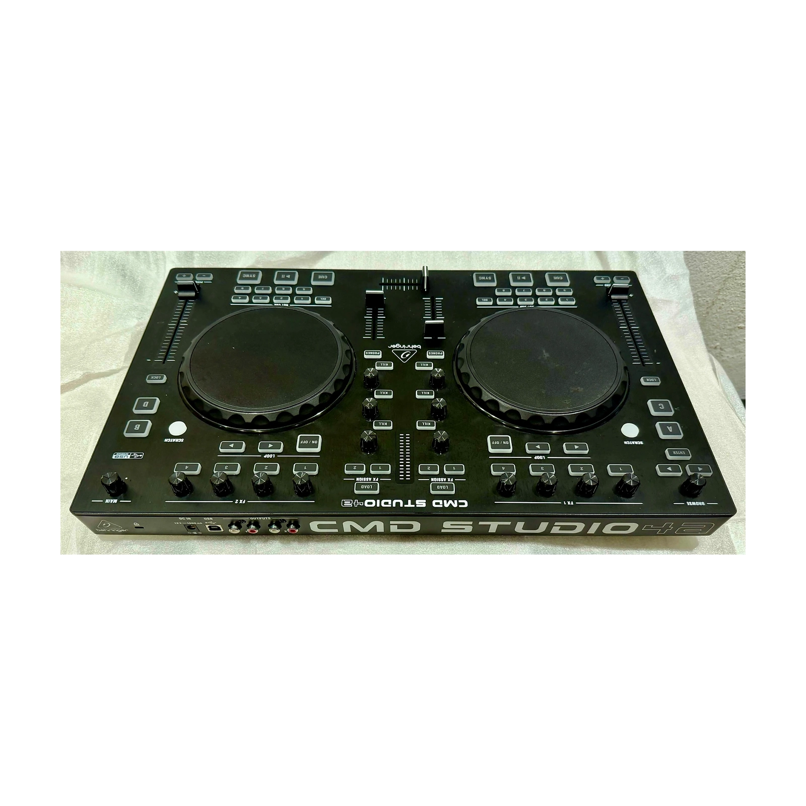 Behringer CMD Studio 4a 4-Deck Professional DJ Controller - B-Stock | Perfect for Club Performances & Home DJ Setups