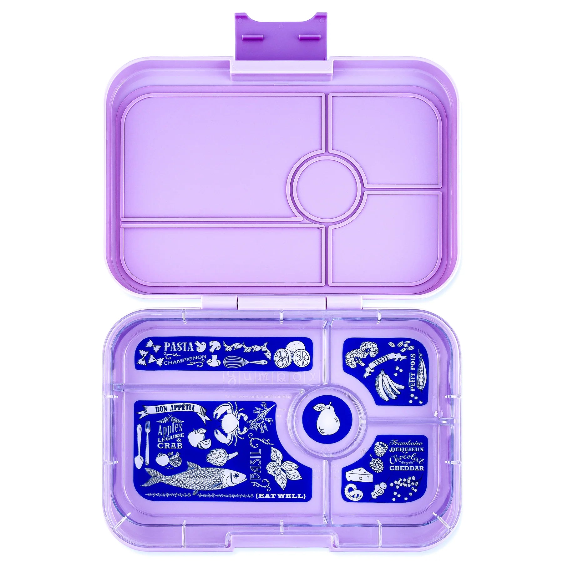 Yumbox 5 Compartment Bento Lunch Box - Leakproof Food Container for Kids & Adults - Perfect for School, Work, Picnics & Travel