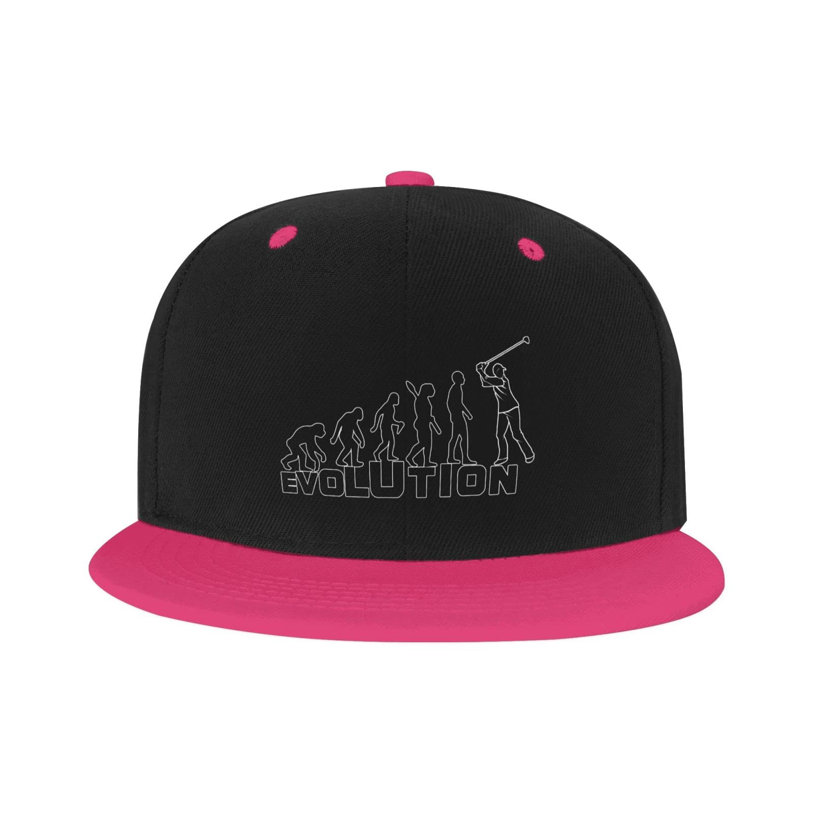 Men's & Women's Hip Hop Snapback Hat - Adjustable Evolution Golf Cap for Streetwear & Casual Style - Perfect for Hip Hop Fashion, Golf Outings & Everyday Wear
