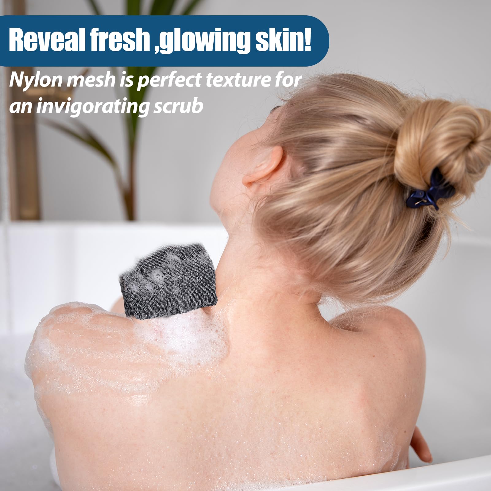 2 Pack Soap Saver Bags with Exfoliating Mesh & 2 Soap Lifting Pads - Reusable Bar Soap Pouches for Large Soap Bars & Leftover Bits - Perfect for Shower, Bath & Travel