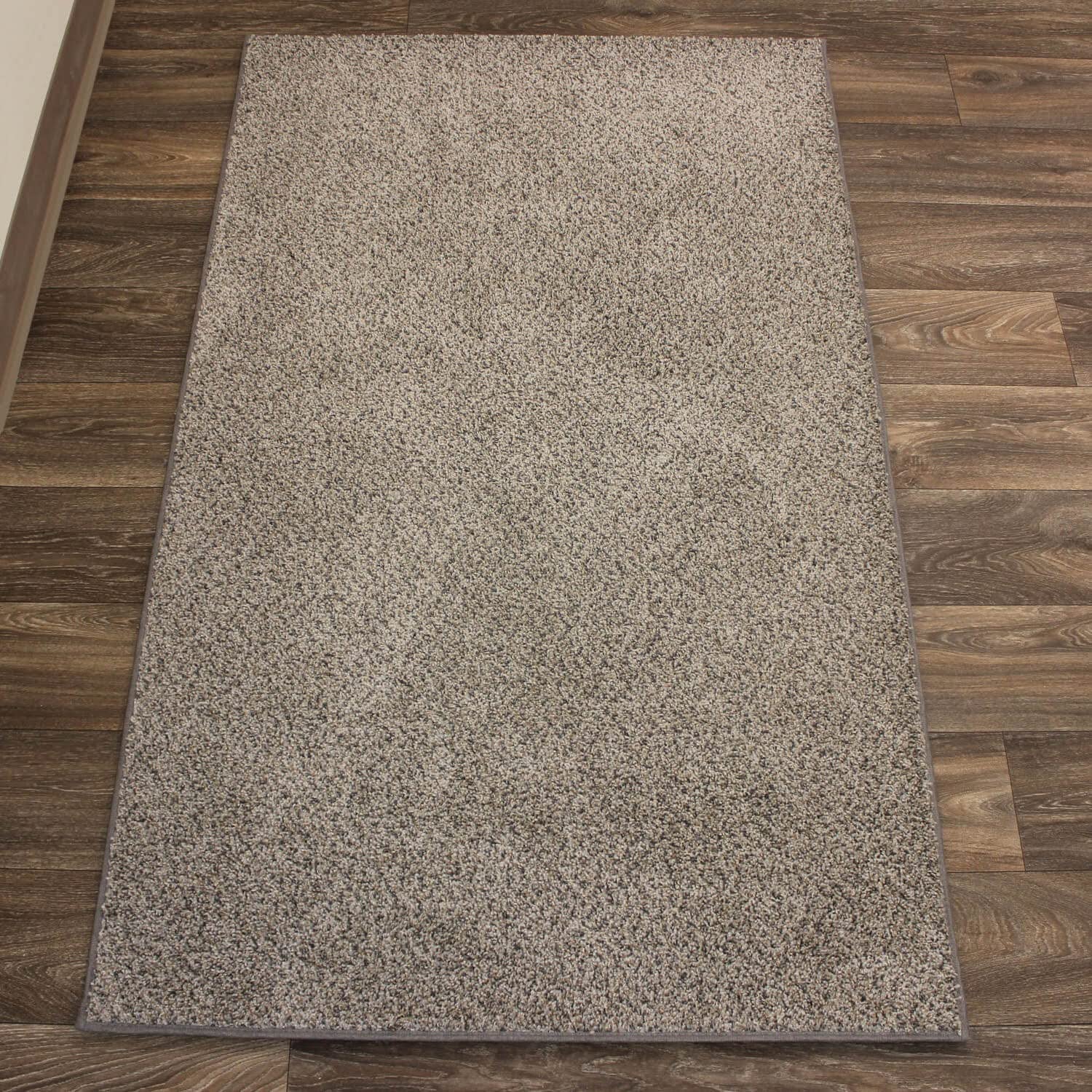 KOECKRITZ Custom Cut Carbon Crystals Frieze Indoor Area Rug 5x12 Feet - Soft Modern Carpet for Living Room, Bedroom & Office Decor