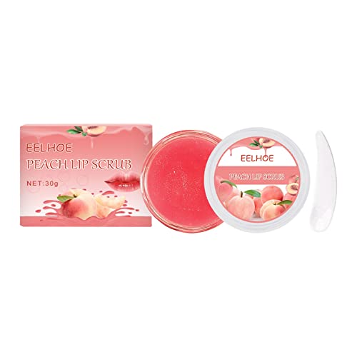 Lip Propolis Honey & Strawberry Lip Mask Balm - 30g Hydrating Moisturizing Treatment for Dry, Cracked Lips | Exfoliating Lip Scrub & Care | Perfect for Nighttime Lip Care & Daily Hydration
