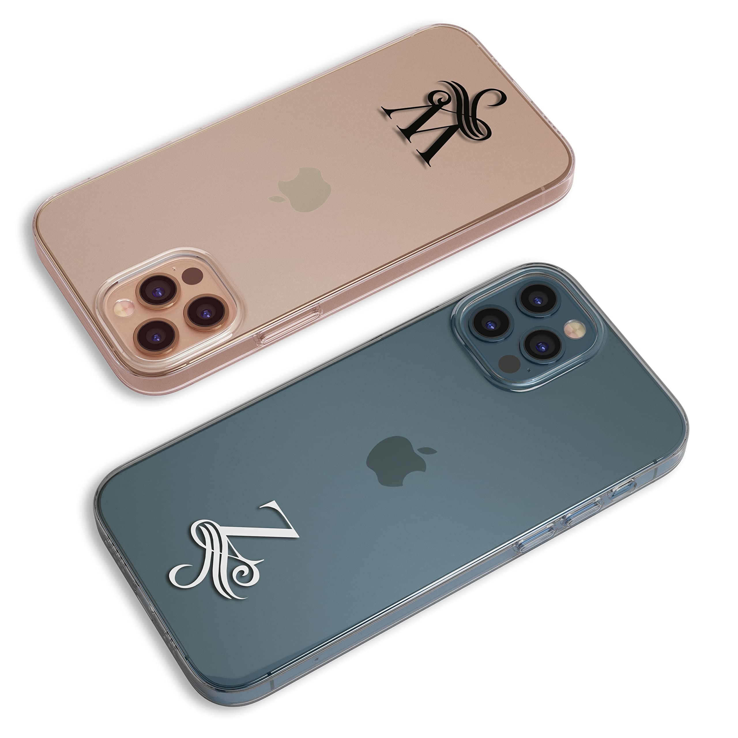 Personalized Clear Phone Case for iPhone 16/15/14/13/12/11 Pro Max Plus Mini - Slim Protective Cover with Scratch Resistance for Daily Use, Work & Travel