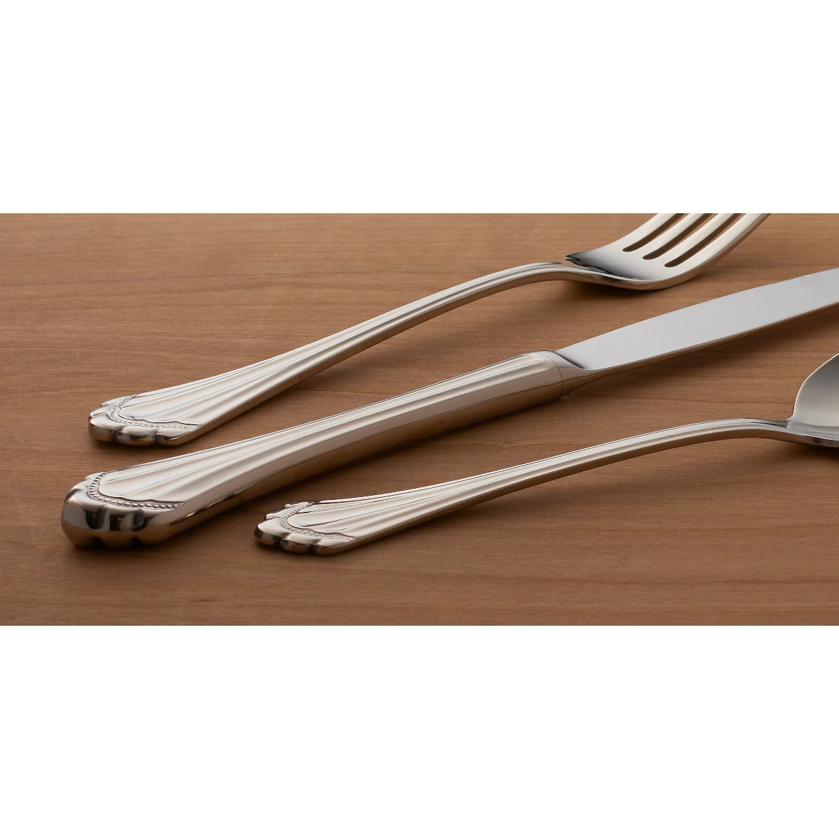 Premium Marquette 18/8 Stainless Steel Dinner Forks - Set of 4 - Elegant Flatware for Fine Dining, Dinner Parties & Everyday Use
