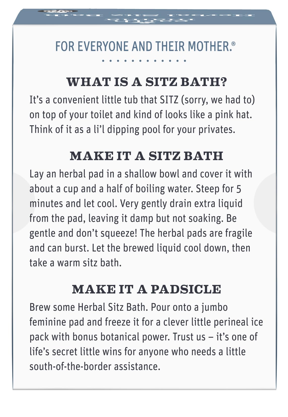 Earth Mama Herbal Sitz Bath Soak - 6 Count | Natural Postpartum Care & Hemorrhoid Relief with Witch Hazel & Calendula | Perfect for Pregnancy Recovery & Post-Birth Healing