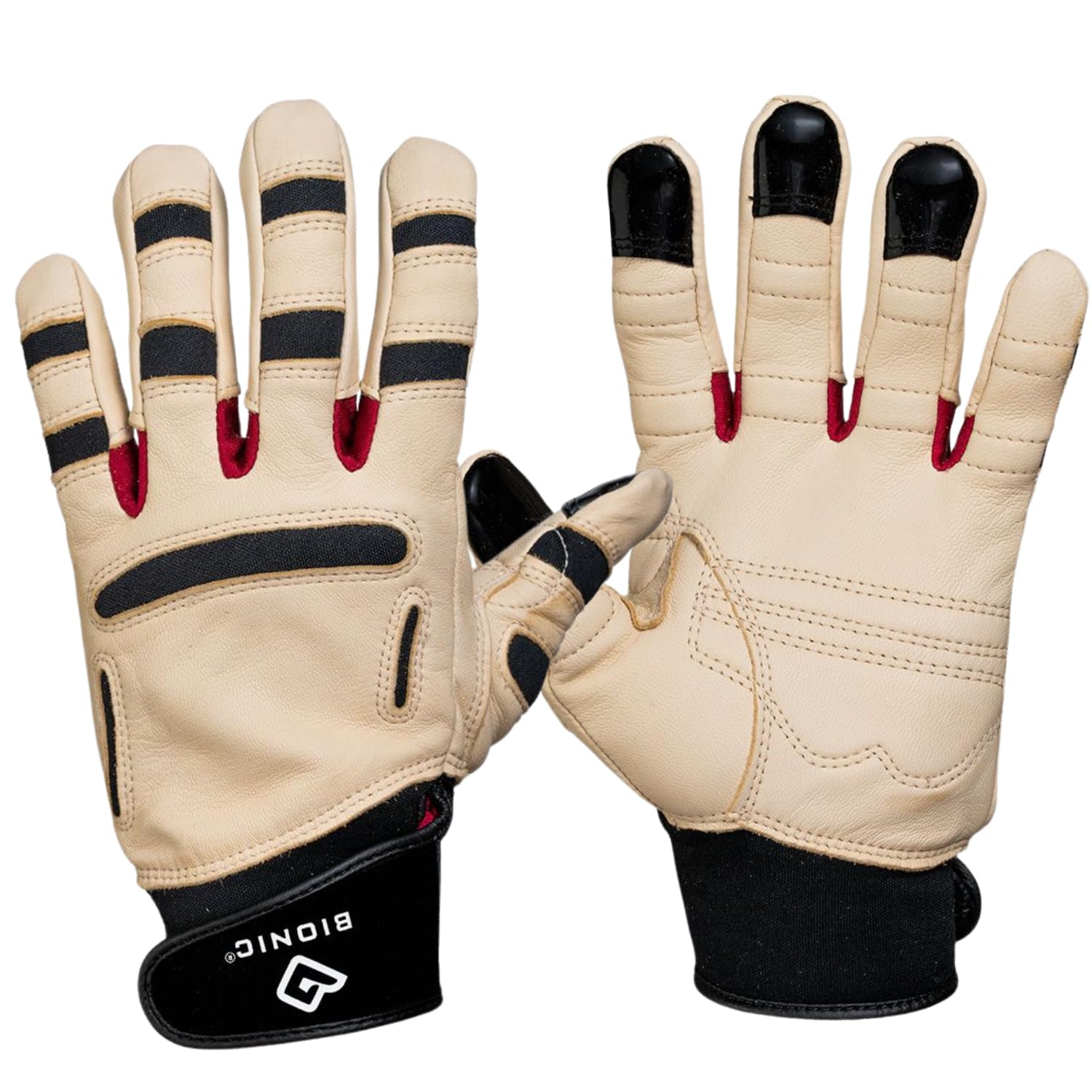 Bionic ReliefGrip Premium Leather Gardening Gloves for Women & Men - Thorn Proof, Durable, Comfortable for Planting, Pruning, and Outdoor Work