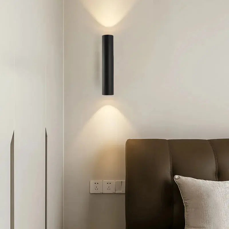 Double Head LED Wall Light - Modern Sconce for Hallway, Bedroom & Living Room - Perfect for Ambient Lighting & Home Decor