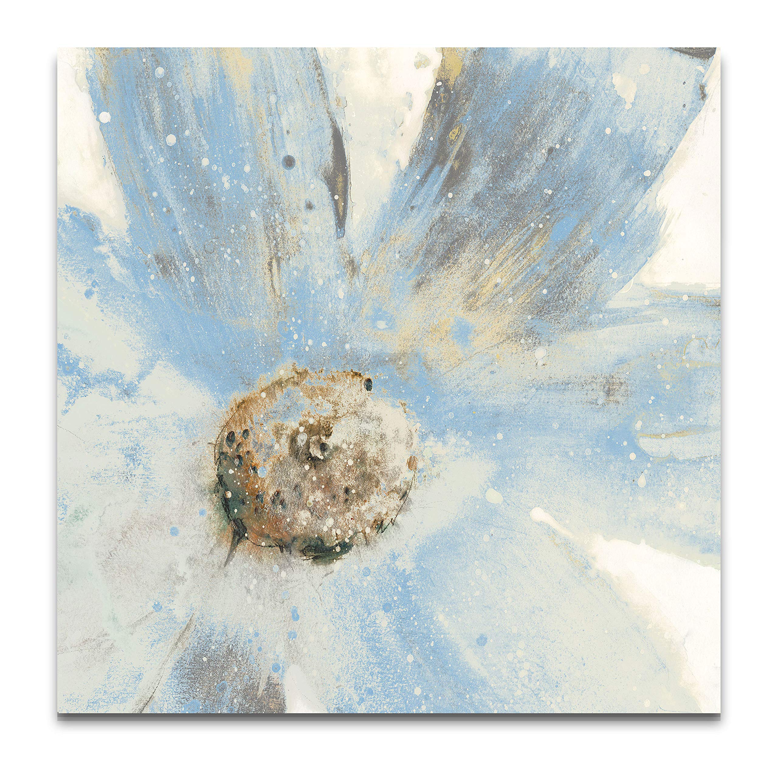 Wexford Home Spirit Flow II Gallery Wrapped Canvas Wall Art - Modern Abstract Painting for Living Room, Bedroom & Office Decor