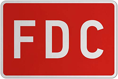 Vinyl Safety & Warning Stickers Bundle - Warehouse Signs, FDC Sign M2-6 Pack (13