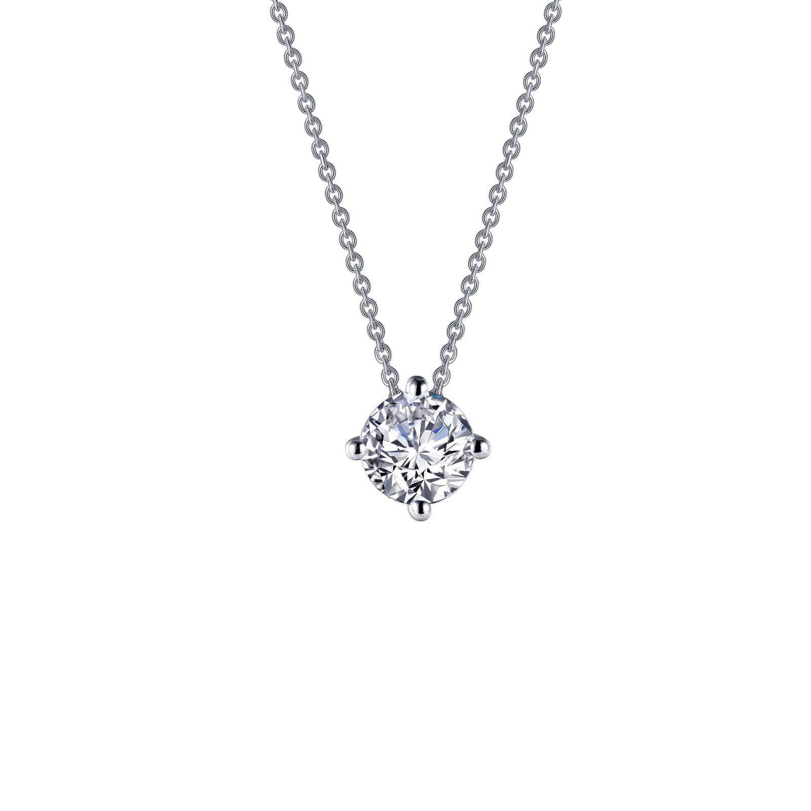 1.5 CTW Solitaire Diamond Necklace for Women - Elegant Pendant Jewelry for Wedding, Anniversary & Special Occasions