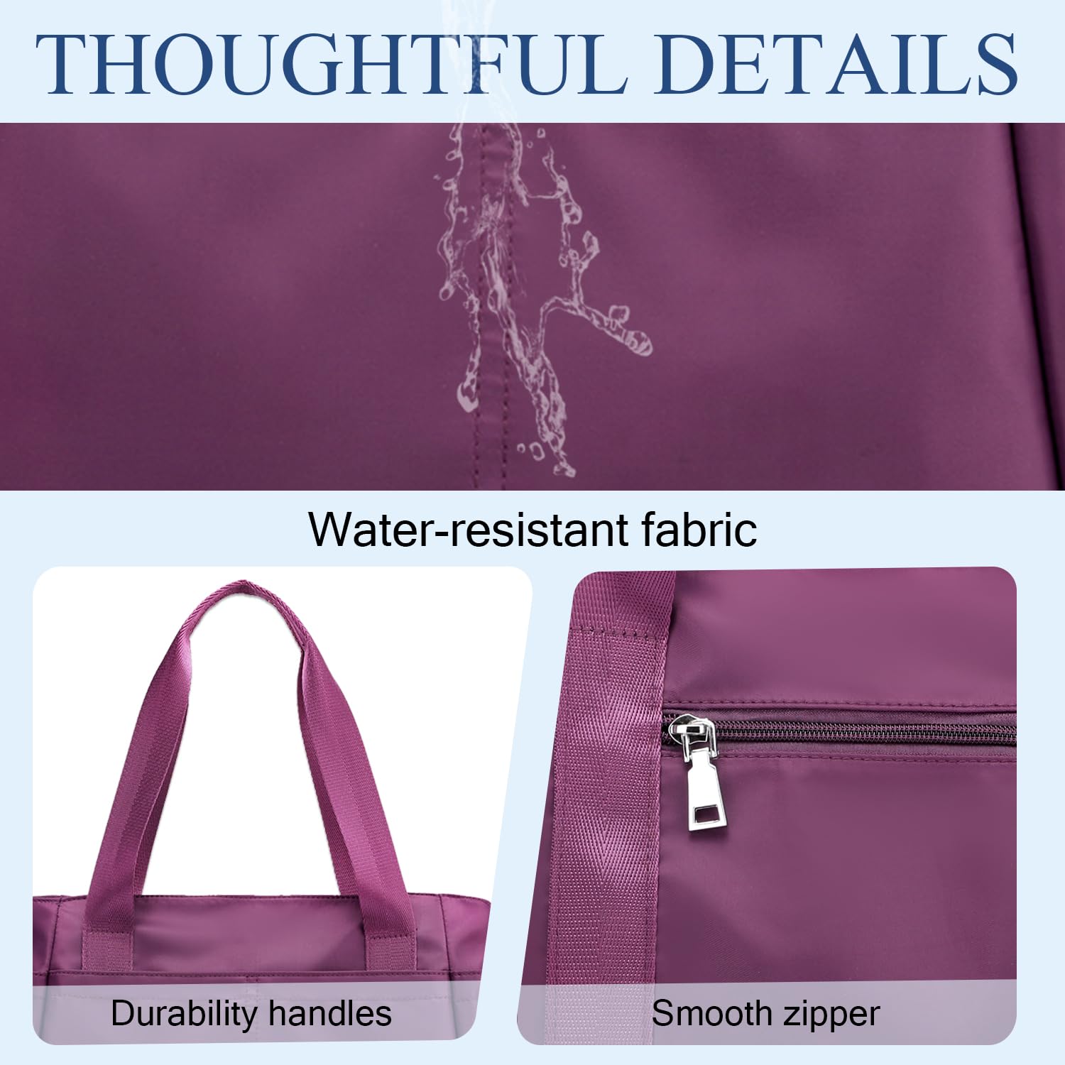 PlasMaller Carry On Duffle Bag - Lightweight Packable Travel Luggage for Gym, Sports & Weekend Getaways | Perfect for Airplane, Camping & Workout Essentials