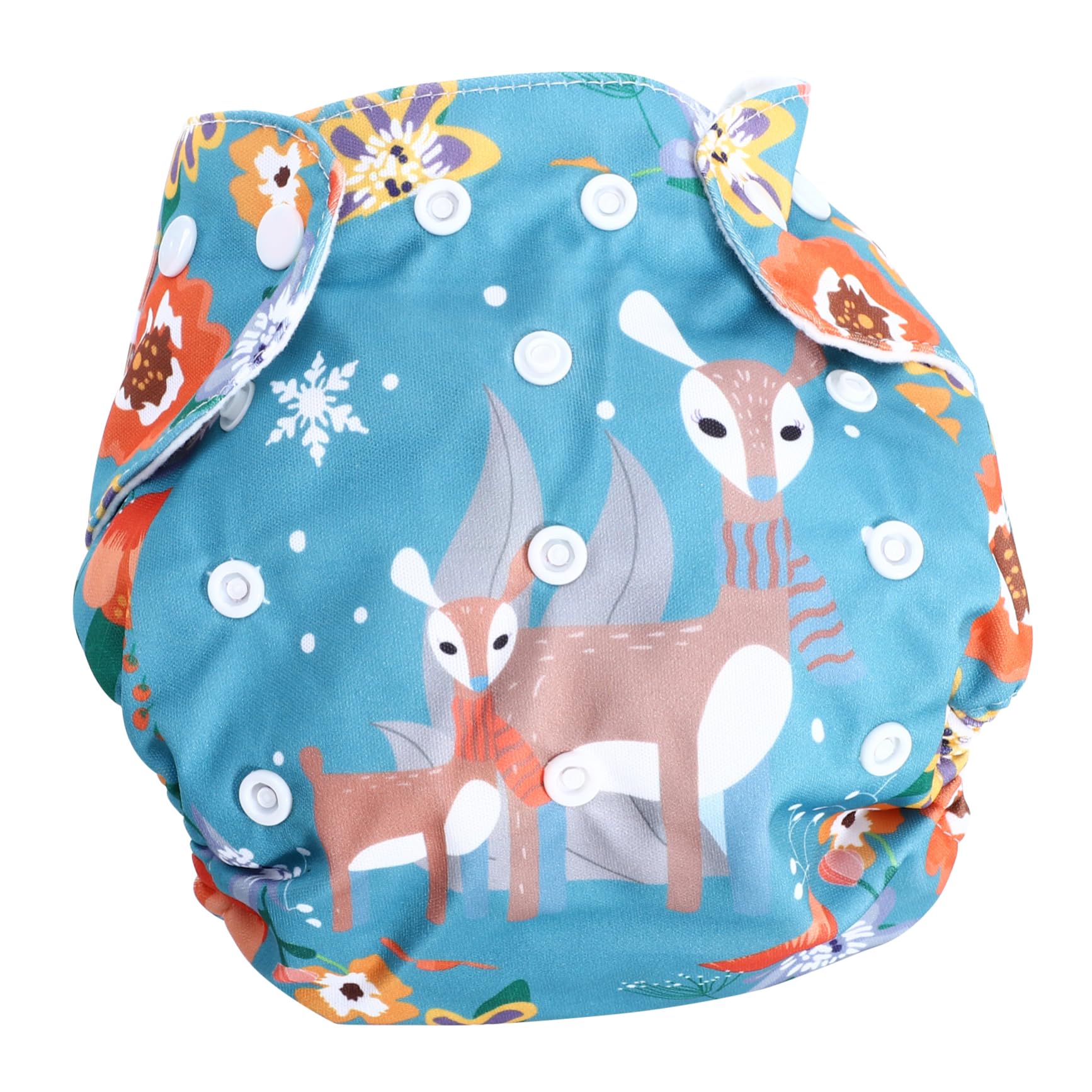Beatifufu 1pc Baby Diaper Pants - Waterproof & Breathable Training Underwear with Adjustable Snap Closure for Easy Changing - Ideal for Potty Training Toddlers and Overnight Protection