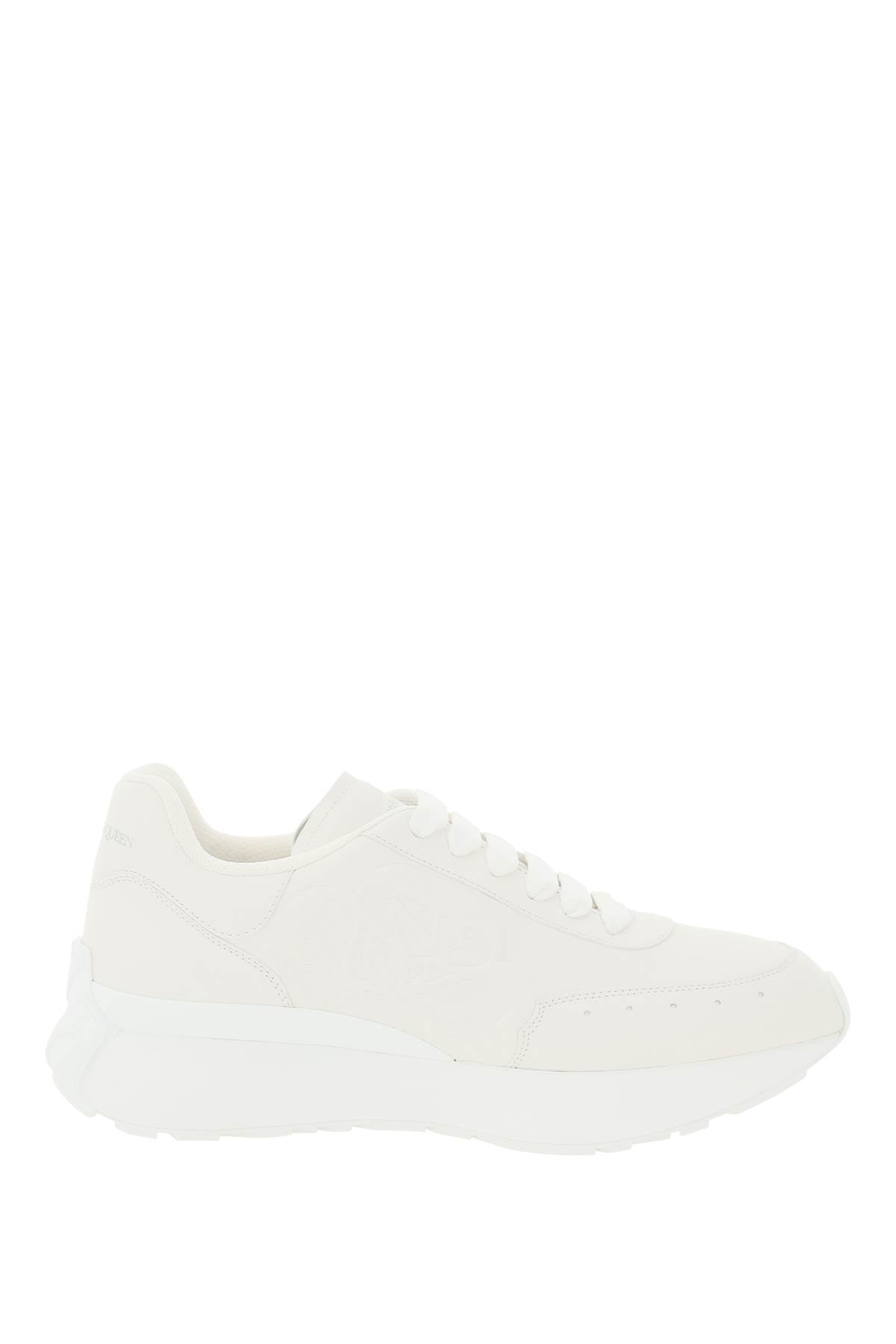 Alexander McQueen Leather Sprint Runner Sneakers for Men - Stylish & Comfortable Running Shoes for Casual Wear & Gym Workouts