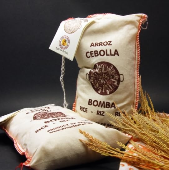 Valencia Bomba Short Grain Rice | 1 KG (2.2 LBS) | Imported from Spain | Perfect for Paella, Risotto & Spanish Dishes