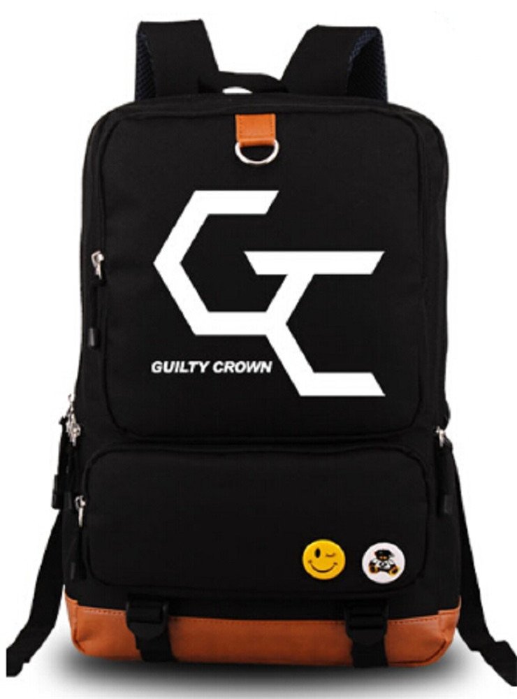 Stylish Siawasey Japanese Anime Cosplay Canvas Backpack - Cute Cartoon Shoulder Bag for School, Travel & Convention Outfits