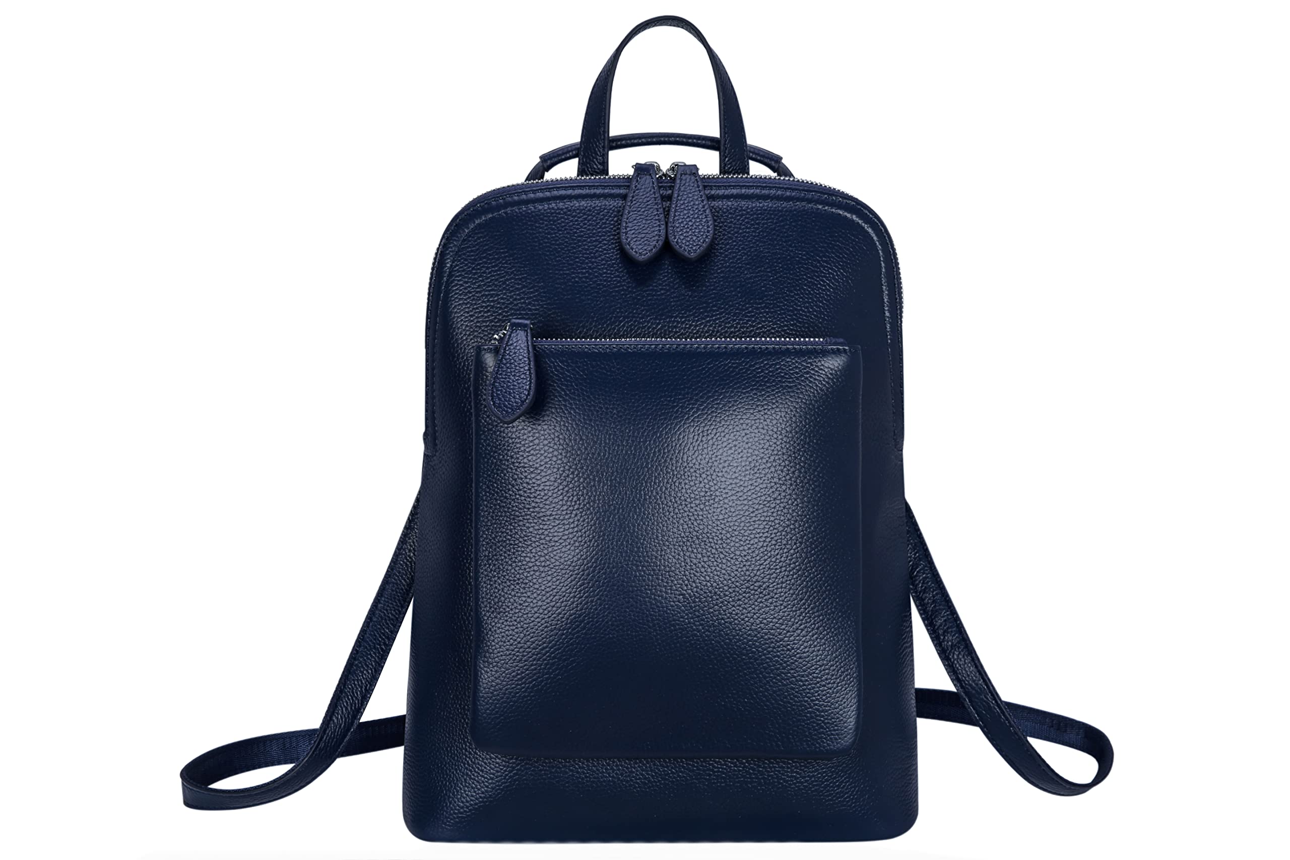 HESHE Women's Leather Backpack Purse - Convertible Designer Work Bag, Stylish Laptop Backpack for Office, Travel & Everyday Use