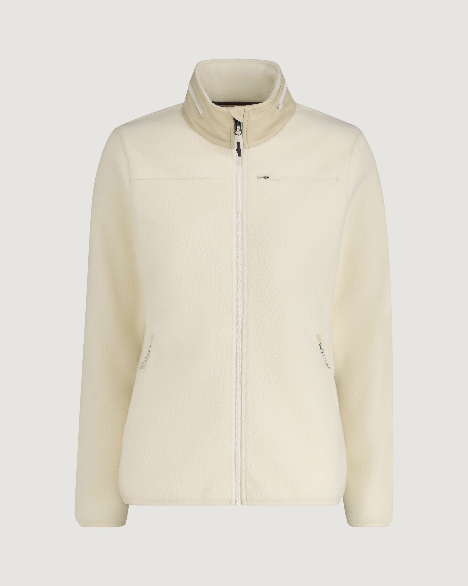 Baffin Island Women's Fleece Jacket - Soft & Warm Winter Outerwear for Hiking, Camping & Outdoor Activities (Natural Color)