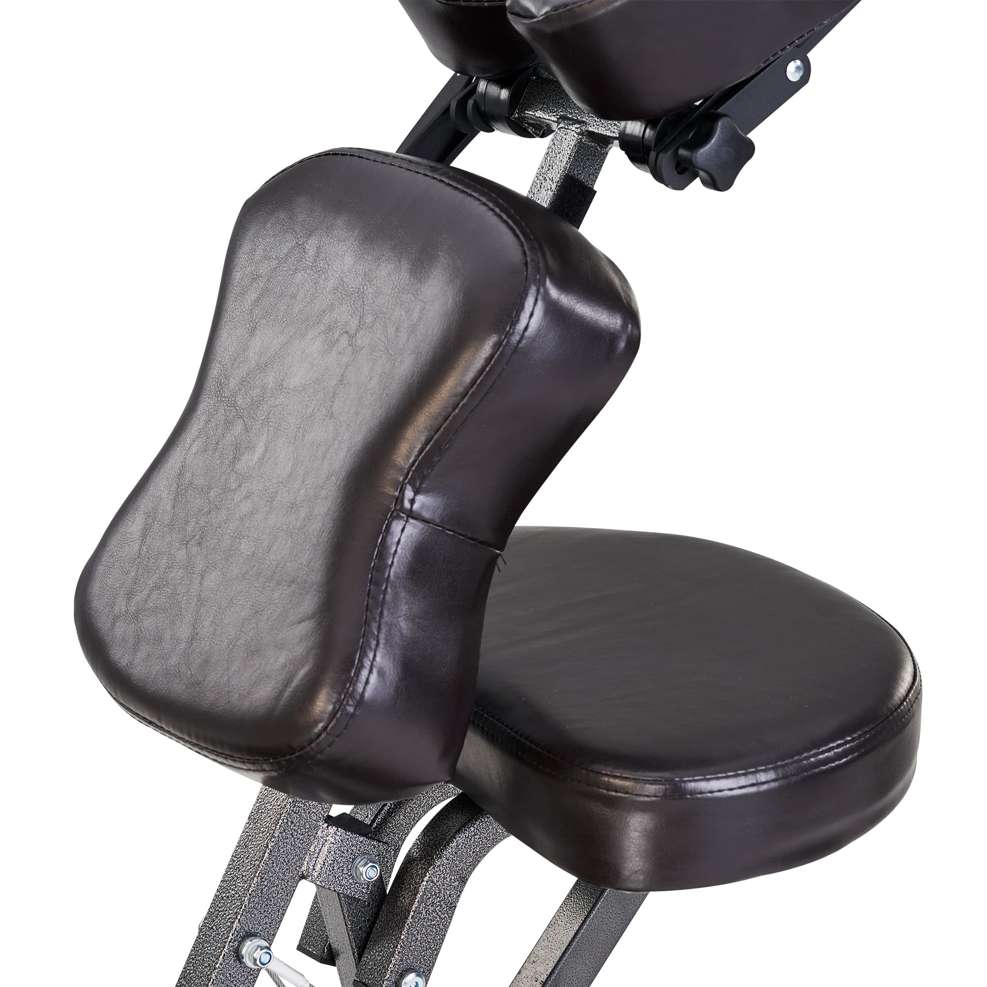 Portable Lightweight Full Body Massage Chair with Adjustable Height & Carrying Case - Perfect for Home, Salon, SPA & Tattoo Parlors - Relaxing Face Cradle & Foldable Design (Coffee Color)