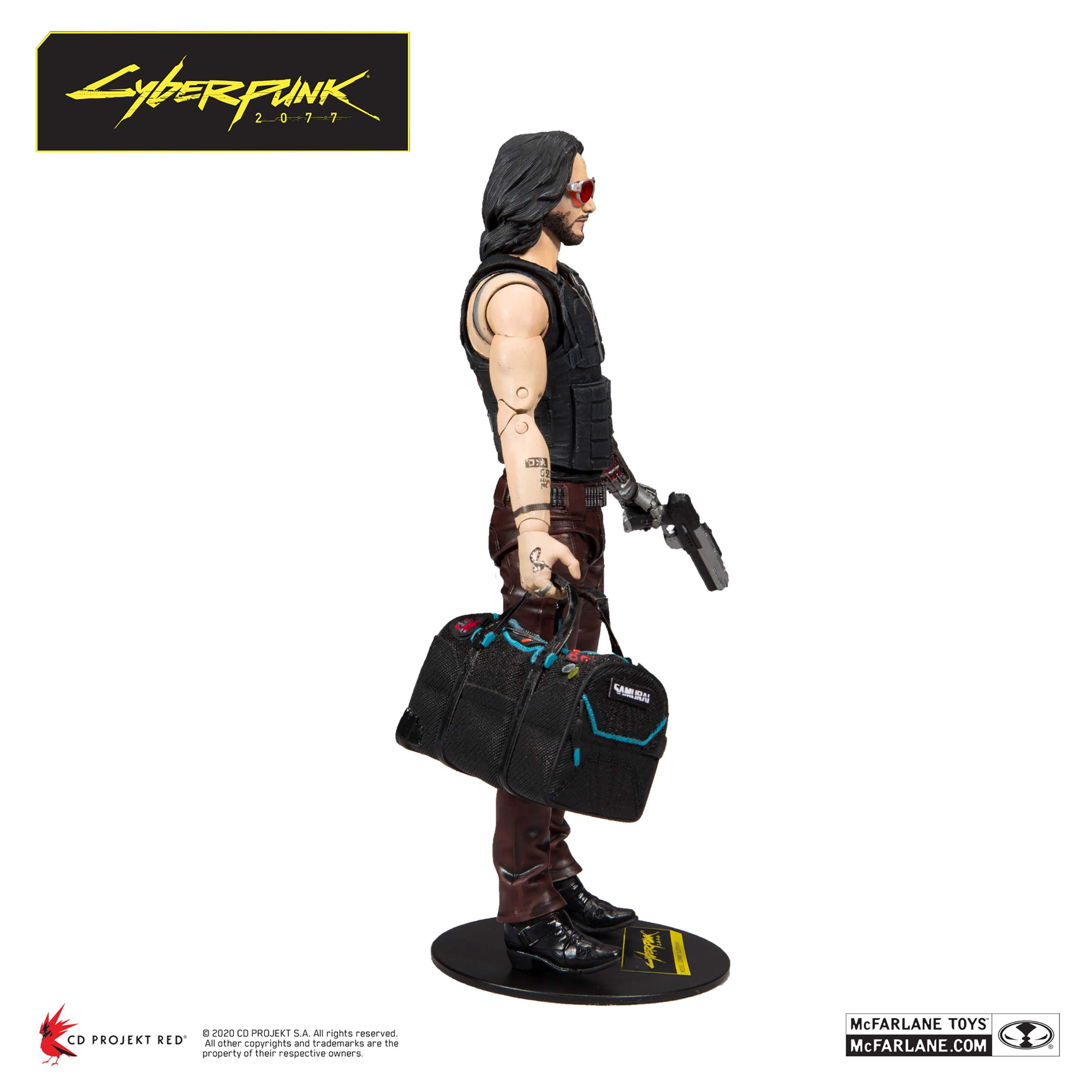 McFarlane Toys Cyberpunk 2077 Johnny Silverhand Collectible Action Figure - 7