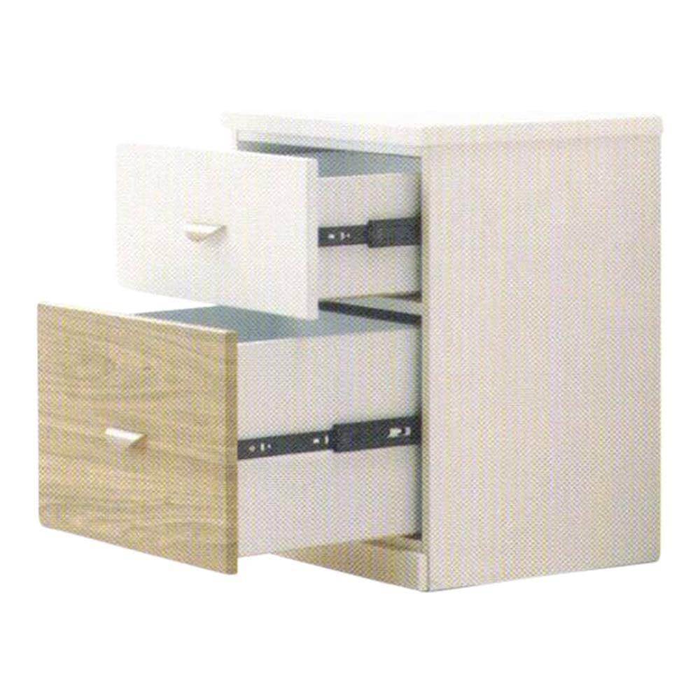 Hilda Bedside Table - Modern Nightstand with Storage Shelf - Perfect for Bedroom, Living Room & Office Use