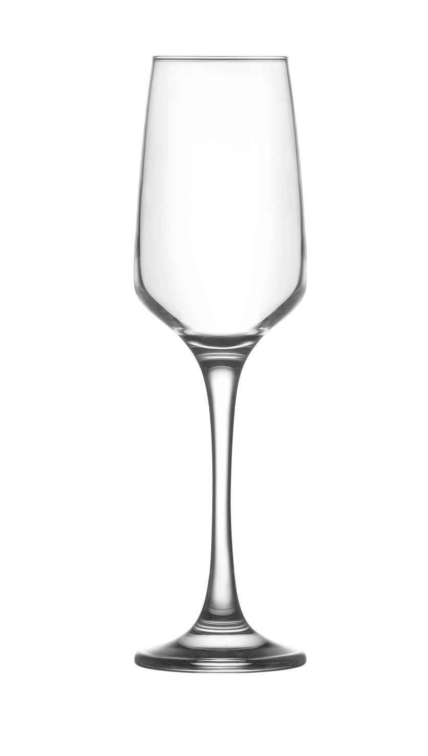 2-Pack 8.75oz Champagne Flutes - Elegant Crystal Clear Glassware for Wedding Toasts, Anniversary Celebrations & Romantic Dinners