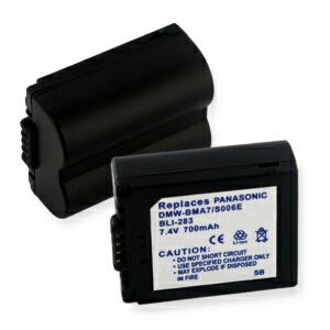 Original CGR-S006A Replacement Battery for Panasonic Lumix DMC-FZ18/FZ28/FZ8 Digital Cameras - Long-Lasting Power for Travel & Outdoor Photography