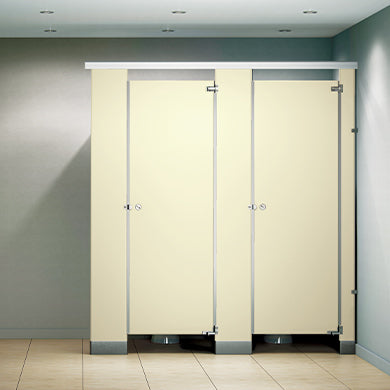 Powder Coated Metal Toilet Partitions - Commercial Restroom Privacy Dividers for Offices, Schools & Public Spaces | Durable & Rust-Resistant Bathroom Stall Partitions