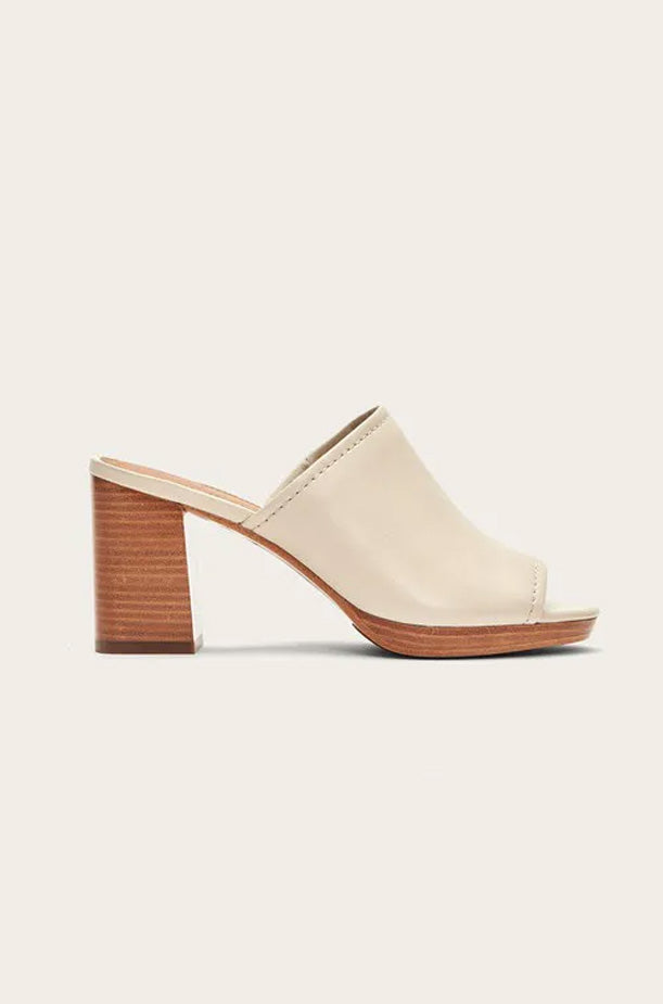 Blake Mule Shoes for Women - Off White Comfortable Slip-On Loafers | Perfect for Casual Outfits, Office Wear & Everyday Comfort