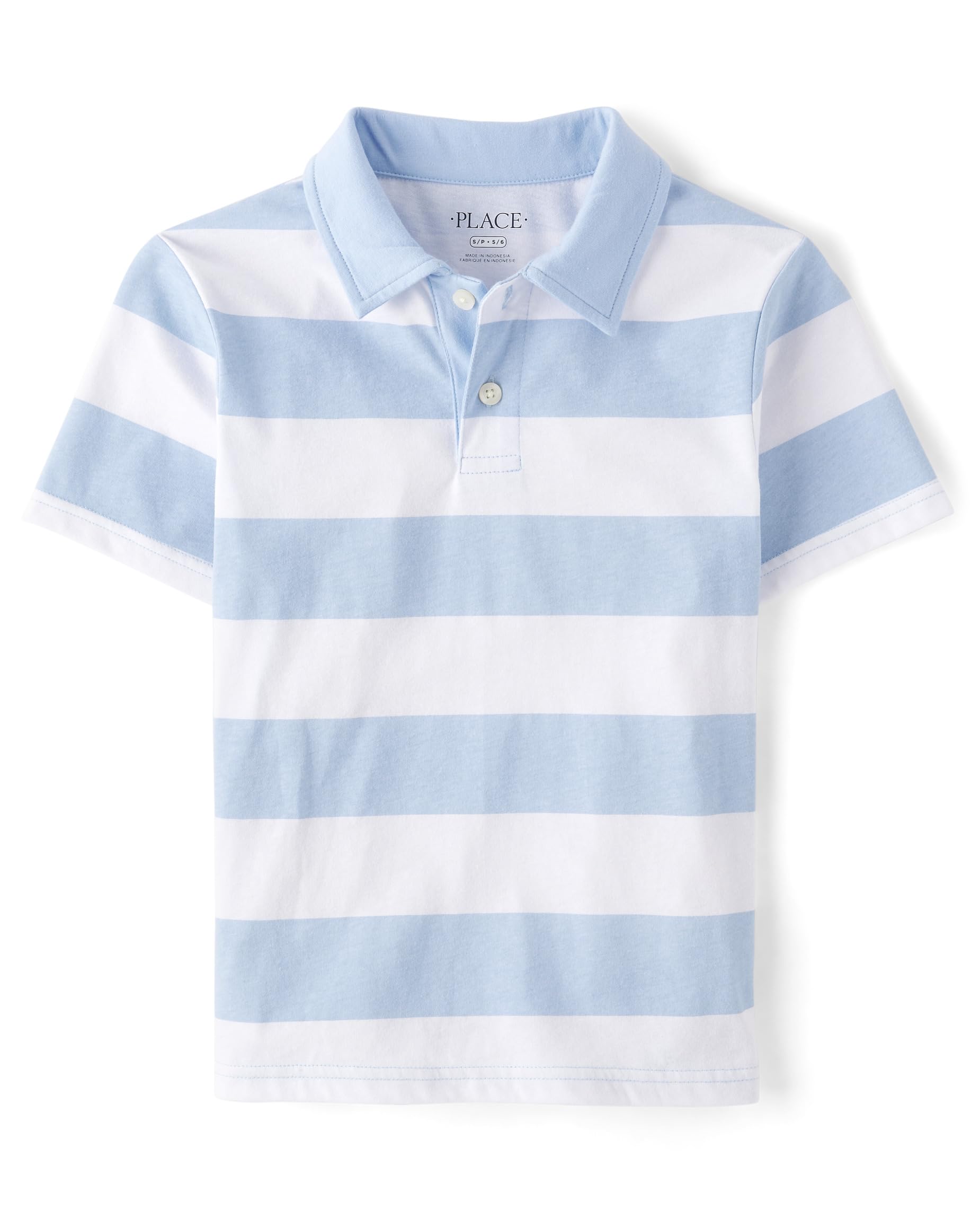 The Children's Place Boys' Short Sleeve Knit Polo Shirt - Comfortable Cotton Blend for School, Play & Everyday Wear | Toddler to Big Kids Sizes