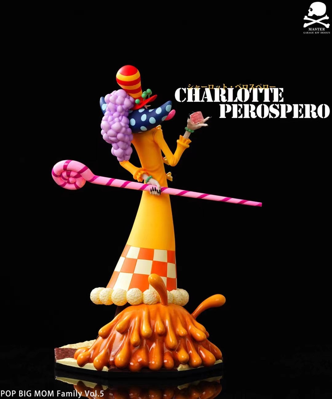 Master Studio Charlotte Perospero Cosplay Costume - Anime One Piece Charlotte Family Outfit for Halloween, Comic Con & Cosplay Events