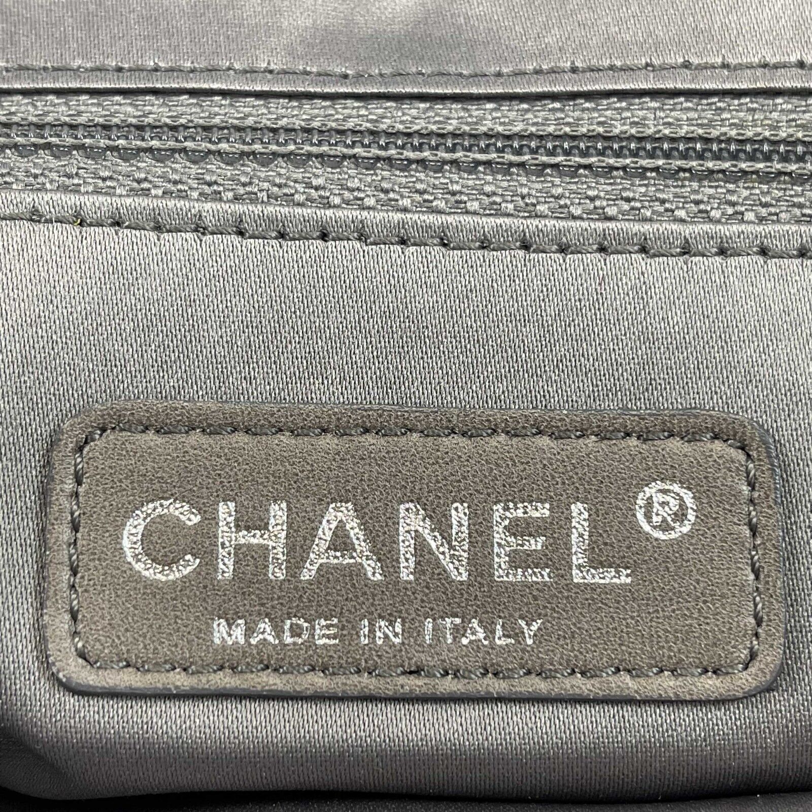 CHANEL Navy Satin Bow Evening Clutch Shoulder Bag with Rhodium Hardware - Perfect for Parties, Weddings & Formal Events