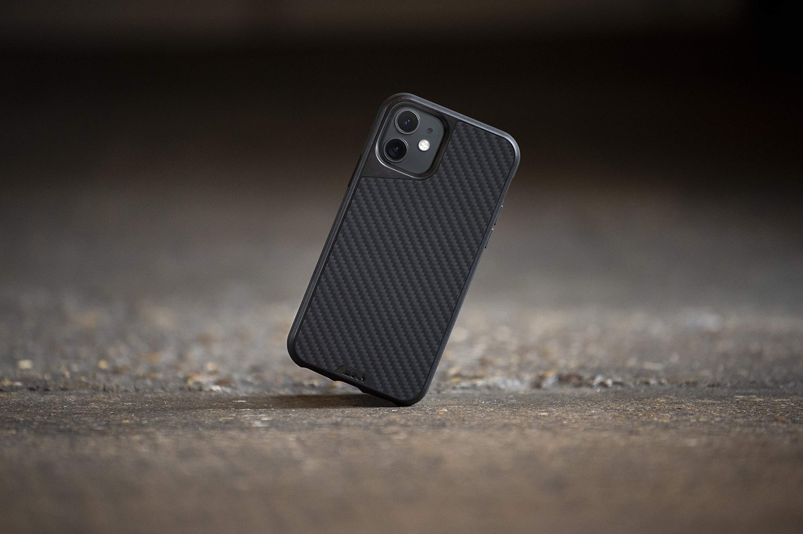 Mous Limitless 3.0 Carbon Fiber Case for iPhone 11 - Ultra Protective Shockproof Phone Cover - Perfect for Outdoor Adventures, Travel & Daily Protection