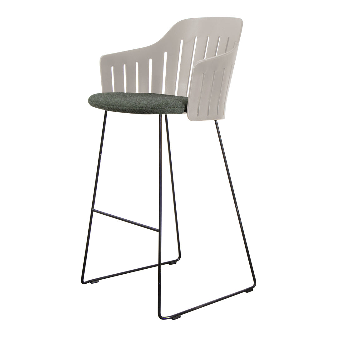 Choice Bar Chair with Sled Base & Comfortable Seat Cushion - Perfect for Kitchen Islands, Breakfast Nooks & Home Bars