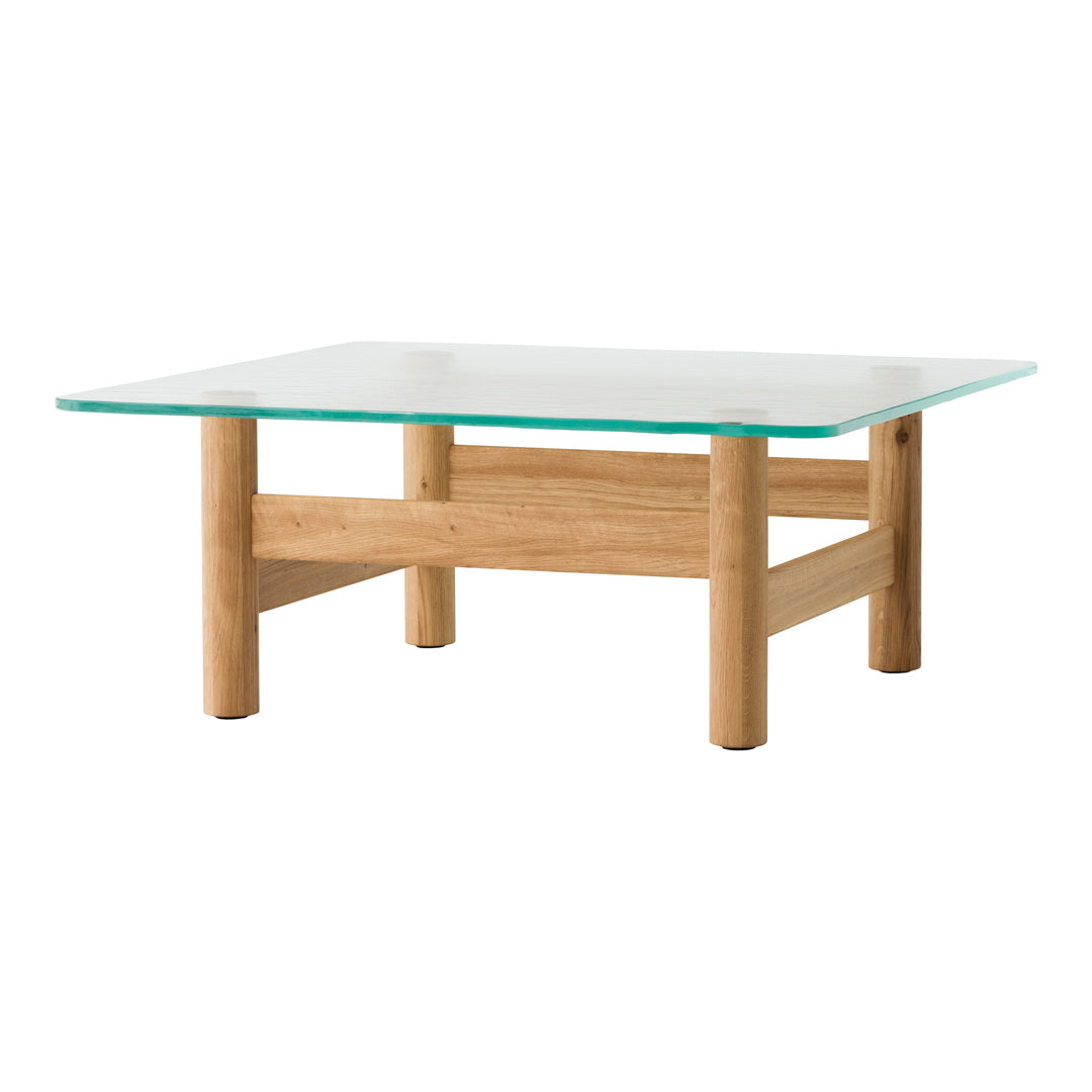 Modern Brasilia Lounge Table - Mid-Century Style Coffee Table for Living Room, Office & Patio - Durable & Stylish Home Decor Furniture