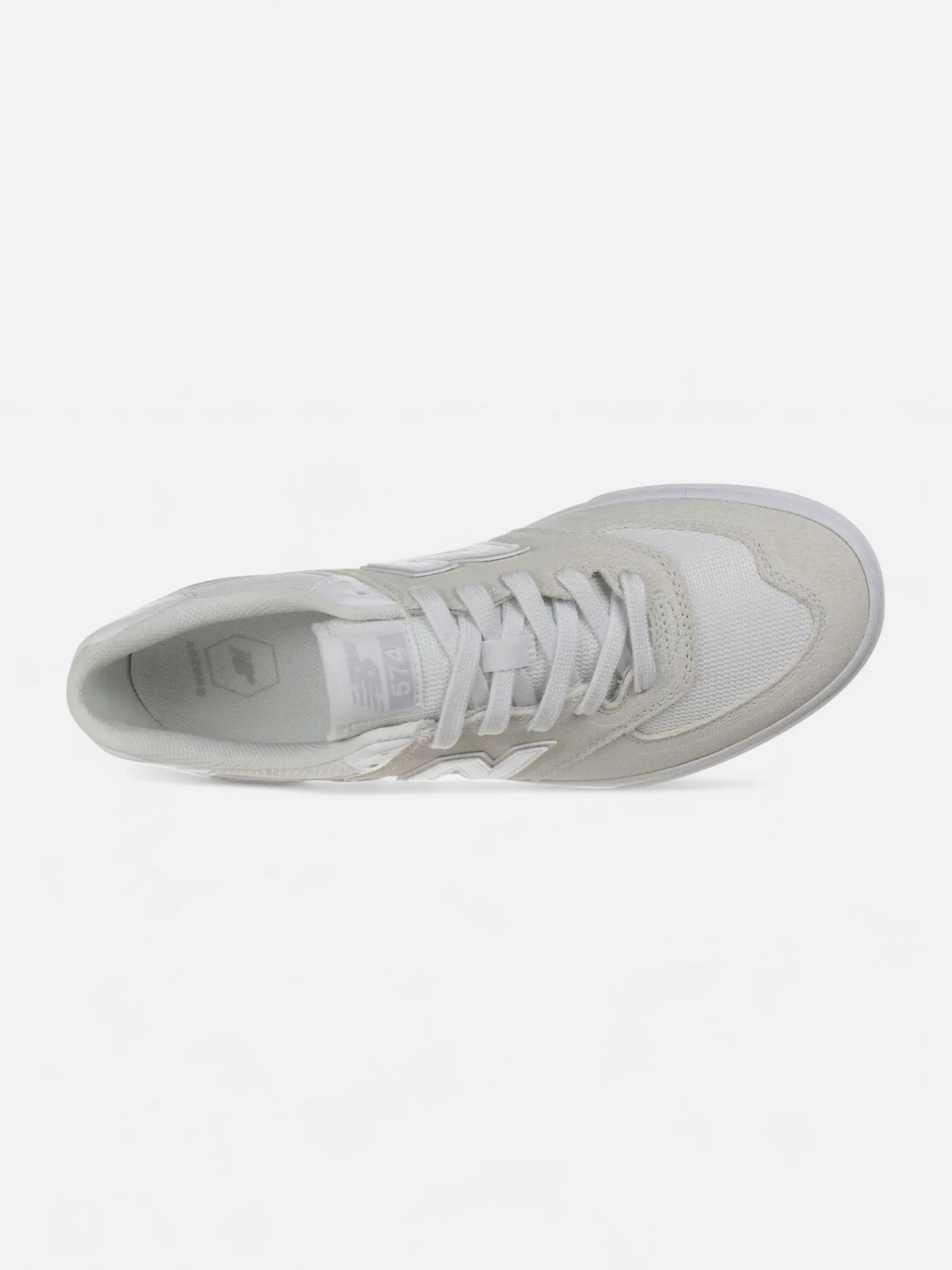 New Balance Numeric 574 Vulc White Cream Skateboarding Shoes - Perfect for Street Skating & Casual Wear