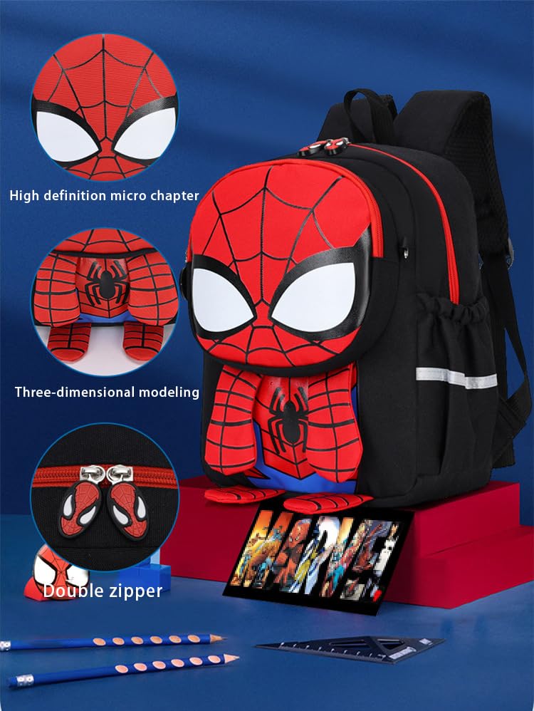 3D Cartoon Backpack for Kids - Lightweight Waterproof School Bookbag for Boys & Girls | Perfect for Elementary School, Travel & Daily Use