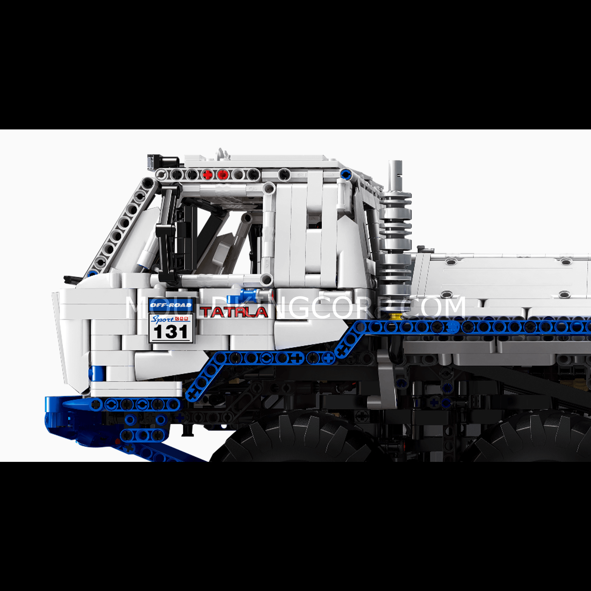 MOULD KING 13144 TA TRAL 8WD RC Off-Road Truck Building Set - 3,647 PCS STEM Toy for Adults & Kids | Remote Control 4x4 Vehicle Model Kit for Outdoor Adventure, Birthday Gifts & Collector's Display