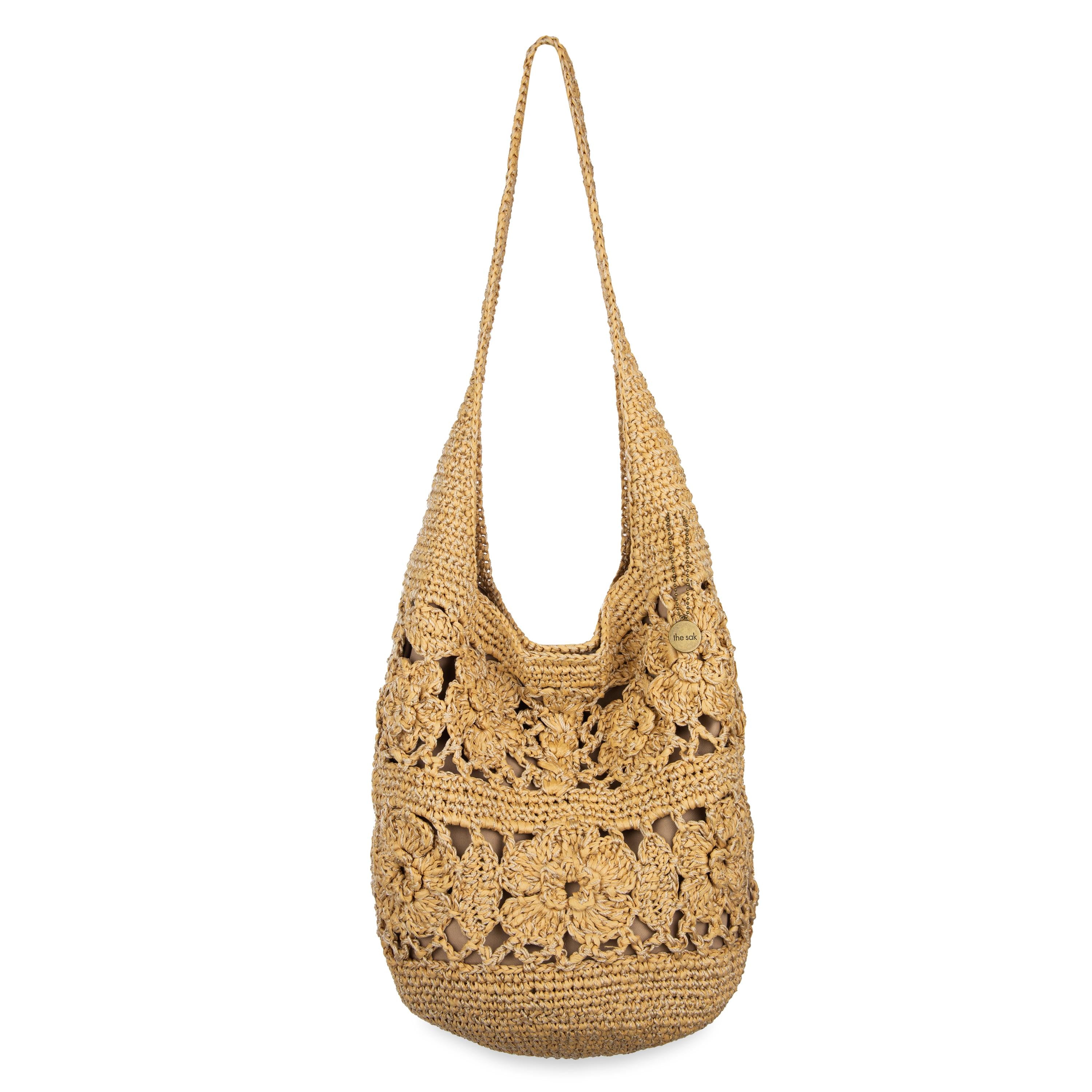 Hand Crochet - Natural Tonal Flower