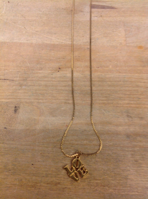 Monet Gold Love Necklace - Elegant & Romantic Jewelry for Women | Perfect for Valentine's Day, Anniversary & Special Occasions