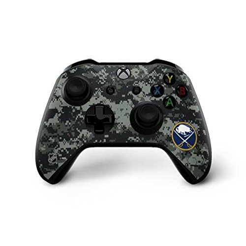 Officially Licensed NHL Buffalo Sabres Camo Gaming Skin for Xbox One X Controller - Custom Decal Protection for Gamers | Perfect for Gaming Tournaments & Home Play