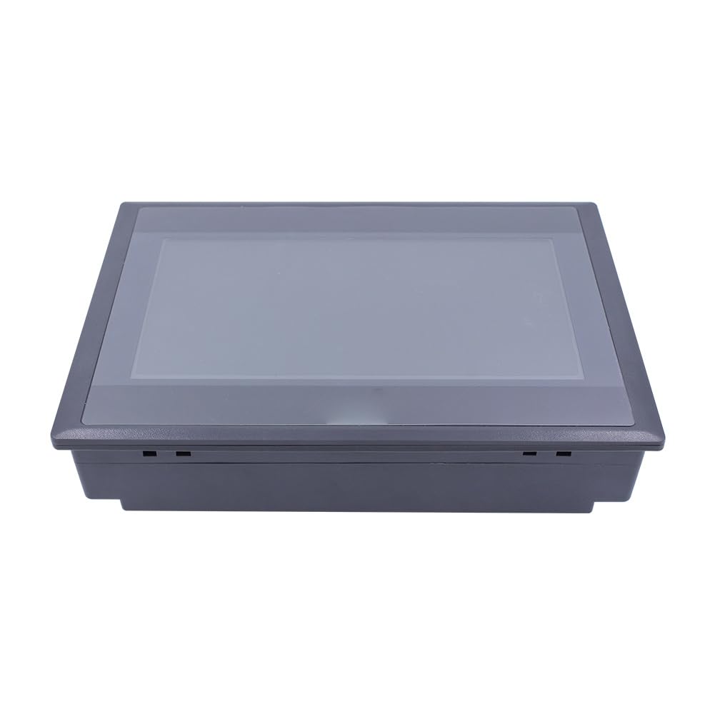 7 Inch HMI PLC Touch Screen - 12 Input 8 Output All-in-One Integrated Panel with 0-10V & 4-20MA Analog, MODBUS & Relay Output - Perfect for Industrial Automation, Smart Home Control, and Machine Monitoring Systems